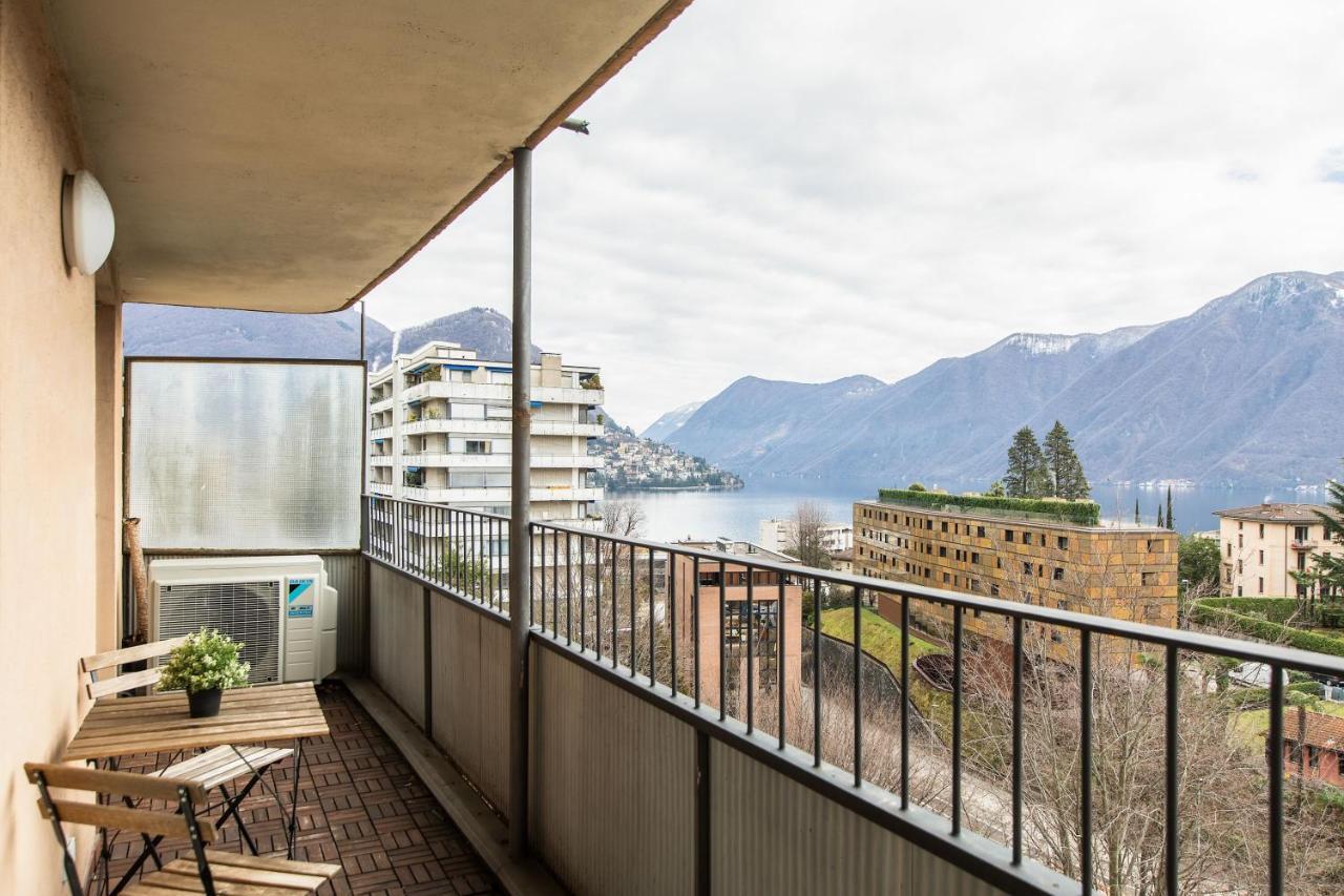 Minerva Apartments Lugano Exteriör bild
