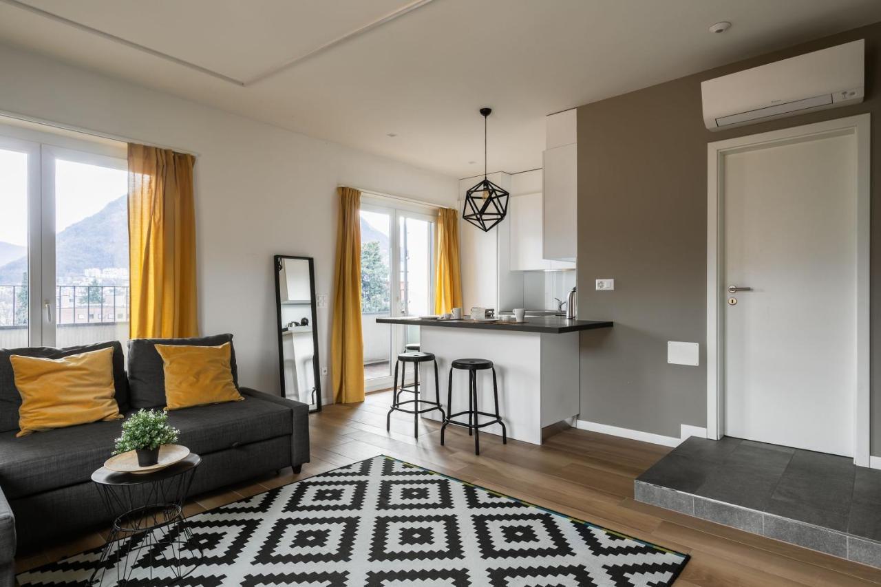 Minerva Apartments Lugano Exteriör bild